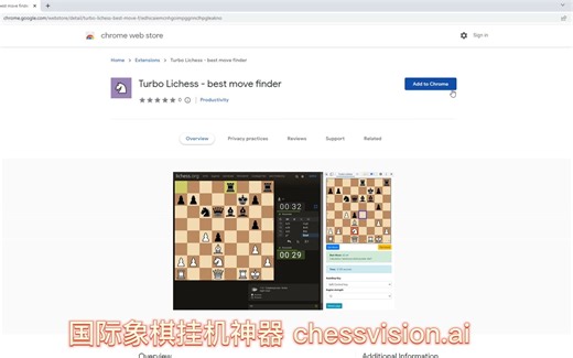 国际象棋挂机神器 chessvision.ai