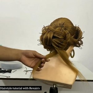 44K views · 1.7K reactions | Hairstyle step by step tutorial for beginners | Revain's Salon | Facebook