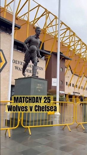 MATCHDAY 25 Wolves v Chelsea