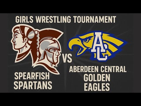 Spearfish Spartans Girls Wrestling (Varsity) vs. Aberdeen Central Golden Eagles