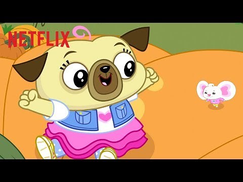 Chip Looks for the BIGGEST Pumpkin! 🐶 Chip and Potato | Netflix Jr