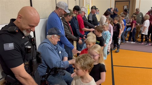 LPOSD Schools | Hope Elementary students sang their way into the hearts of local veterans on Monday morning! | Instagram