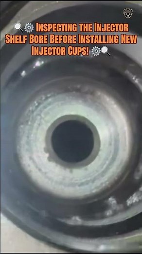 🔍⚙️ Inspecting the Injector Shelf Bore Before Installing New Injector Cups! ⚙️🔍