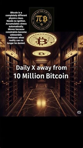 103.27X Away From 10 Million Bitcoin | January 15th, 2025 | #physics #thermodynamics #llm