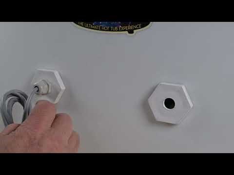 The Hot Spring ACE® filter wall fitting & water seal
