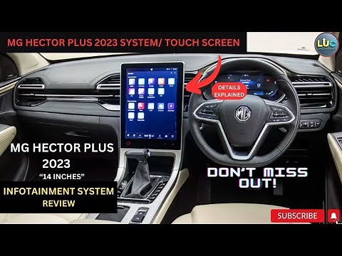 New MG Hector- All Details | MG Hector Infotainment System Fully Explained