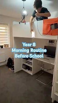 Year 8 Morning Routine Before School #beforeschool #morningroutine #shorts