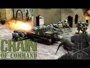 Tabletop CP: Chain of Command Battle Report- The Bridge At El Lardi