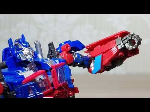 Transformers forest battle stop motion