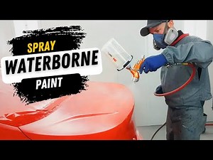 Spraying Waterborne Paint / Tekna Clearcoat Gun