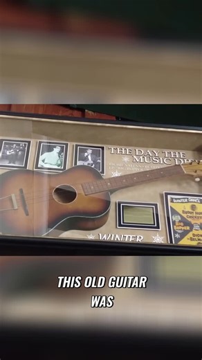 Guitar signed by Buddy Holly, Ritchie Valens and The Big Bopper at their final concert at the Surf Ballroom in Clear Lake, Iowa. This guitar is on display at the Surf Ballroom. #music #history #autographs | Freyzel Productions