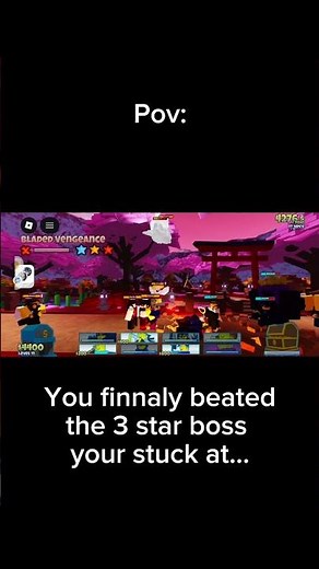 Pov: you finnaly beat the 3 star boss your stuck at #thebattlebricks #tbb #vulcan #martyr #bossfight