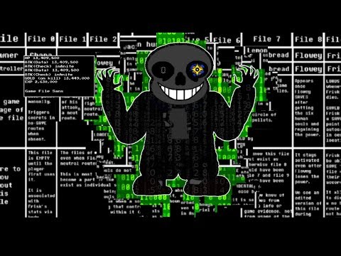 [Undertale Analog Horror] Game File Sans Returns!