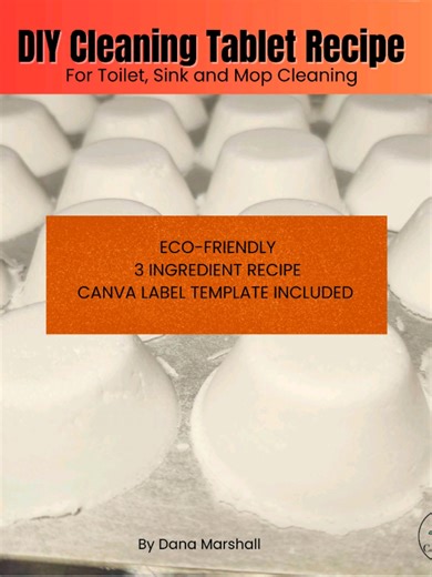 POV: you realize you don’t need 20 ingredients to clean your house. DIY cleaning tablets (3 ingredients only) Yes, you can make powerful cleaning tablets at home. Eco-friendly. Budget-friendly. Recipe Link in bio 💕 ##DIYCleaning #EcoFriendlyCleaning #NaturalCleaning #CleanTok #DIYHomeOnly 3
