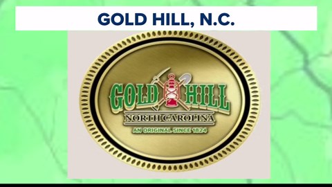 Today's tiny town: Gold Hill, North Carolina