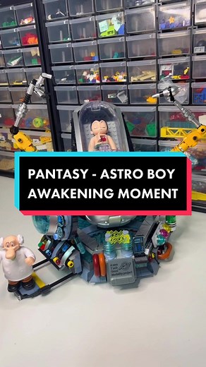 Pantasy Bricks Anime Astro Boy Unboxing and Building Experience
