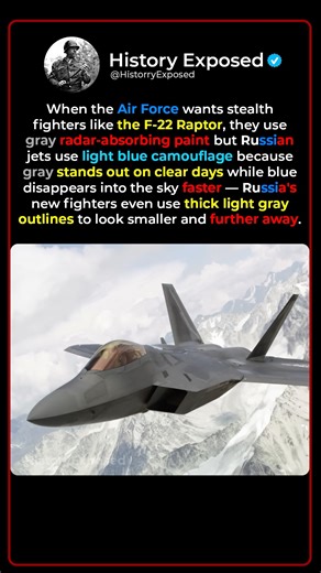 Why US Fighter Jets Are Always Painted in Gray ⚪️🤔