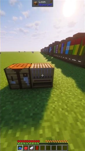 Minecraft Quick Tutorial – How To Make Haiti Flag Banner! 🇭🇹