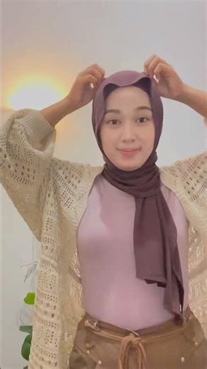 Simple 1 Style 2 Look Pashmina Hijab Tutorial for Beginners