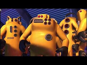 Monsters inc final battle against waternoose but every scene with waternoose is sped up