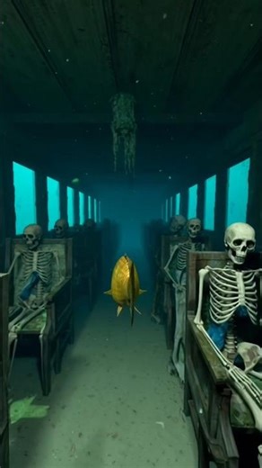 A Fish with a GoPro Found an Abandoned Railway Underwater