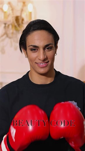 Mise en beauté pour notre championne @imane_khelif ❤️✨