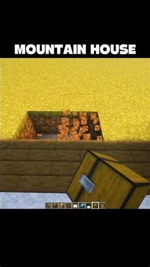 Minecraft Mountain House #lyricsvideo