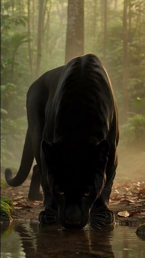#WildPulseTales 🐆 Black Panther in the Tropical Rainforest | Real Wildlife Documentary