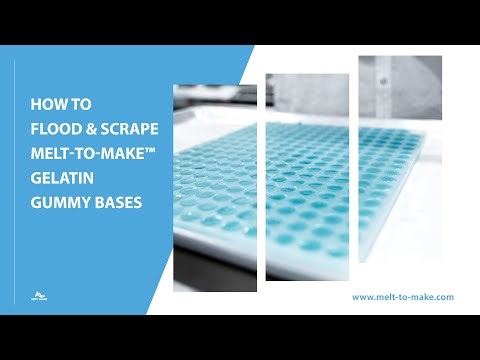 Learn How to Flood and Scrape Melt-to-Make™ Gelatin Gummy Base – Step-by-Step Tutorial
