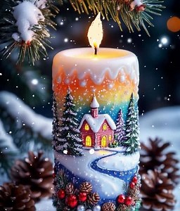 Happy second Advent! May the light of the second candle fill your heart with peace, warmth, and quiet joy. 🌟🕯️ | The magic of christmas