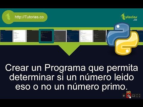 ciclo while -- python(numero primo)
