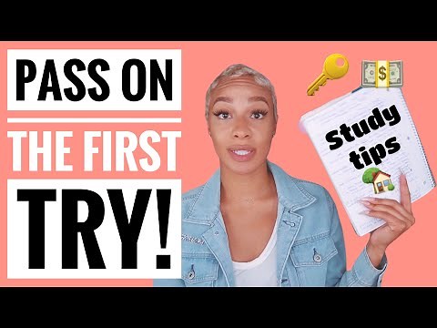 How to Study for & PASS Your Real Estate Exam on the 1st Try