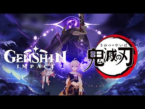 Genshin Impact x Demon slayer Anime Opening - Aimer『Zankyou Sanka』 | Inazuma arc