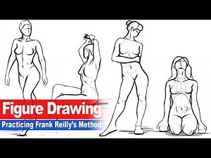 Figure Drawing No.10 (Using Frank Reilly's Method)