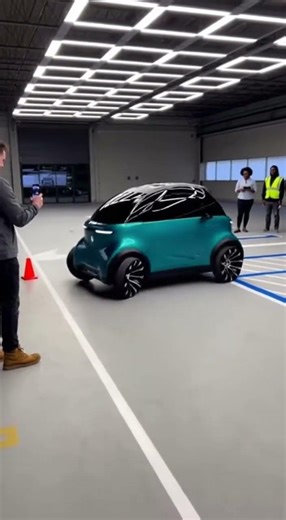 Microcar's Perfect Slide into Parking