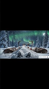 Santa Sleep in Snow ASMR: Cozy Winter 🎄❄️💤 #sleep #snow #asmr