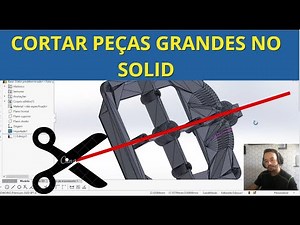 HOW TO IMPORT STL FILE AND SPLIT PART IN SOLIDWORKS