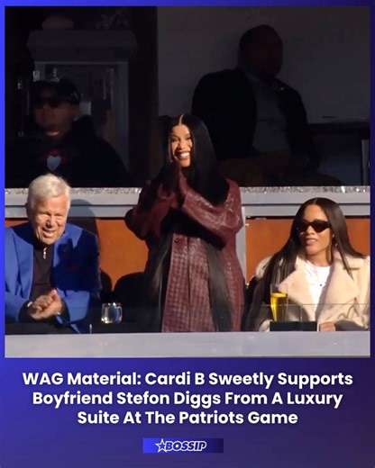 11K views · 60 reactions | Cardi B watched the New England Patriots in style on Sunday, sitting in a luxury box right next to owner Robert Kraft. https://bit.ly/4hJQpdd More on #BOSSIP.com : @Patriots | Bossip.com | Facebook