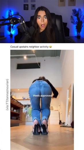 SHE DOES BACK FLIPS IN HEELS.. 😭