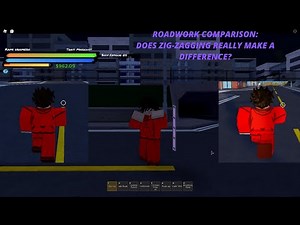 ROADWORK COMPARISON: ZIZ-ZAG VS NORMAL JOGGING (Mighty Omega)(Stamina Gain)