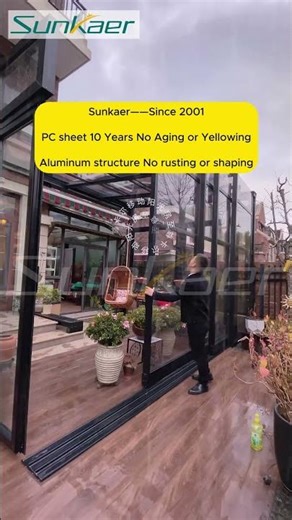 Create Your Personal Sanctuary: The Sunkaer Custom Polycarbonate Sunroom 🌿✨#sunroom