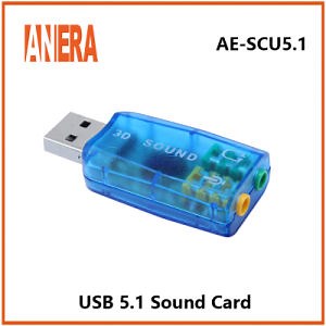 [Hot Item] Free Sample 5.1 USB External Sound Card Independent Sound Card Sound Card Cm108