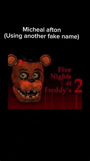 Who we play as in every fnaf game? #fnafedit