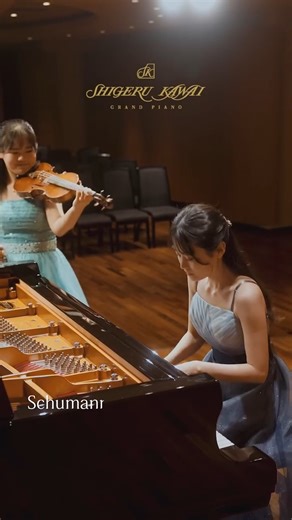 Kawai Pianos Australia on Instagram: "Schumann’s “Widmung,” originally a song of love and devotion, takes on new life in this lyrical arrangement by Leopold Auer—now shared between piano and violin. 🎹🎻 A tender tribute to the art of expression.🎶✨ #InstrumentalToLife #Kawai #ShigeruKawai #GrandPiano #KawaiPiano #ClassicalMusic #PianoMusic #Piano"