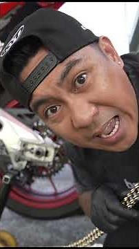 how to install a motorcyclce chain