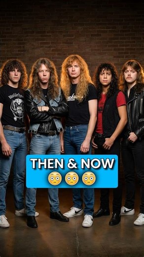 Metallica Members - Then & Now 😱🤘