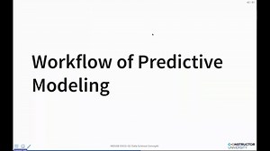 Workflow of Predictive Modelling