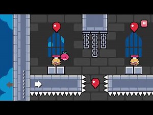 Dadish. World 4. Level 39. Walkthrough with Star.