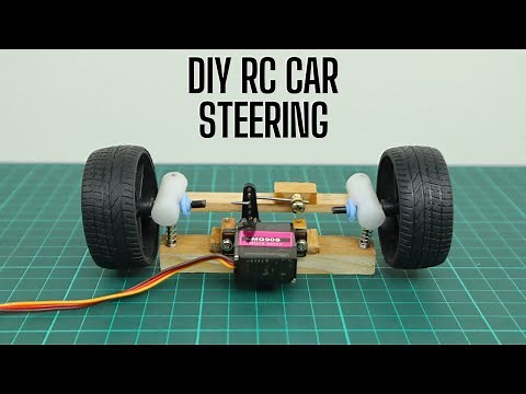 How to make RC Car Steering | DIY RC Steering