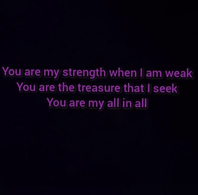 You are my All in All #youaremyallinall #worshipsong #music #lyrics